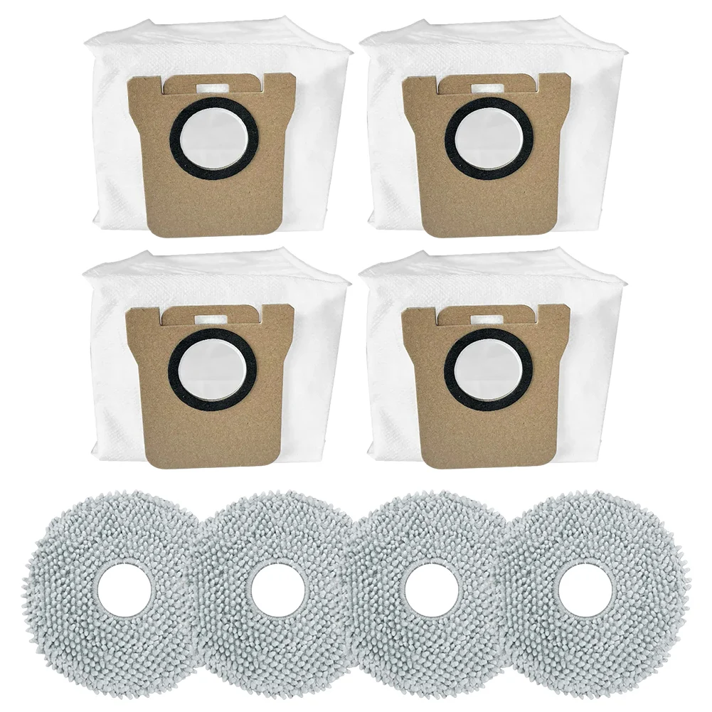 

8pcs Dust Bags And Mop Cloths For-Mijia M30 Pro C107 For IMOU RV1 Pro Household Appliances Vacuum Cleaner Accessories