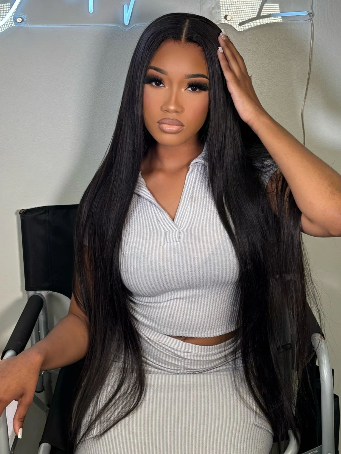 200% Bone Straight Glueless Wig 13x4 13x6 HD Transparent Lace Frontal Wigs Brazilian Pre Plucked With Baby Hair 38 40 Inches 2
