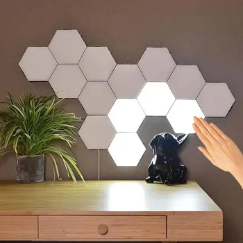 Hexagon Touch LED Light 1