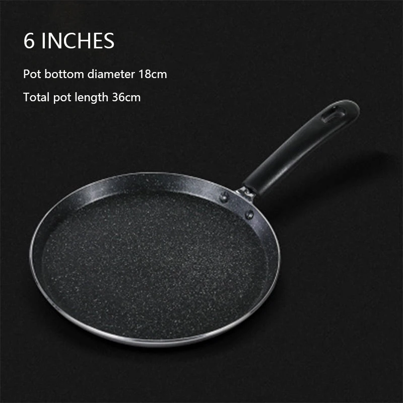 6 Inch Non-stick Frying Pan Layer Cake Making Pan With Handle Crepe Pan ...