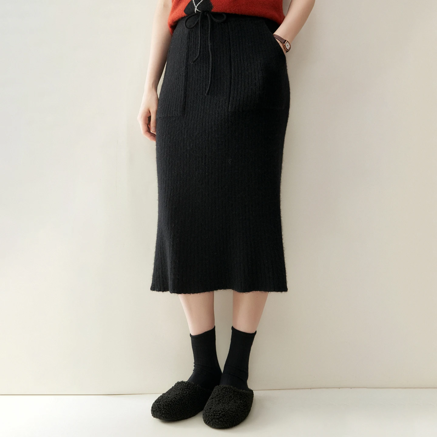 Cashmere Skirt Fashion