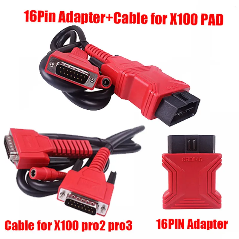 2024 XTOOL OBD2 Universal 16 PIN Adapter X100 Pro Main Cable Car Diagnostic Cable For X100 Pad2/X100 PAD3/D7/D8/ A80PRO/IP819 images - 6