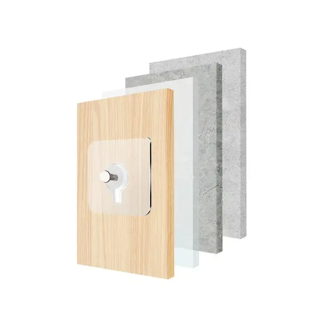 10 Dcs Nem Nyomkövető Önmagasztó Körmök Hookholder Fali Függő Készlet Képkerethez Festett Kép Poszter Óra Nincs Fúró - Image 3