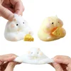 Children Mini Squishy Hamster Toy with Cheese Cute Funny Stress Reliever Decompression Fidget Toys for Teens Kids Gifts 1