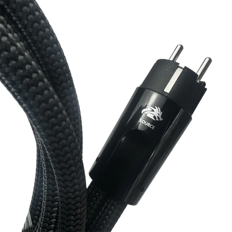 Hi-End Dragon Source Power Cable C13 Schuko EU / US Plug HiFi Audio AC ...