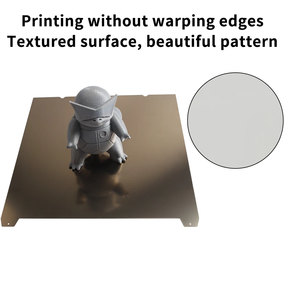 양면 인쇄 PEI 강판, Creality K1/K1 MAX Ender 3 S1 Pro Ender3 S1/ 5 S1, 235x23, 5mm, 315x310mm 빌드 플레이트