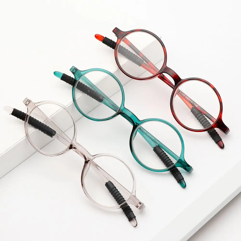 Women Men Reading Glasses Vintage Round Frame Presbyopia Eyeglasses Hyperopia Eyewear +1.0 +4.0