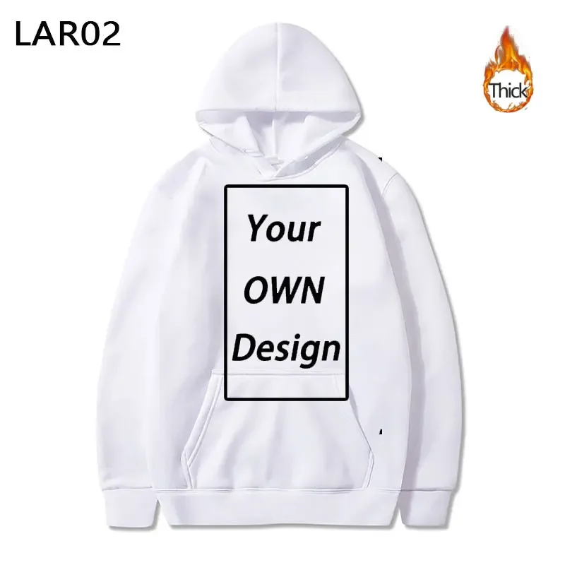 Hoodies Men Women Fashion 550g Thick Hooded Sweatshirt