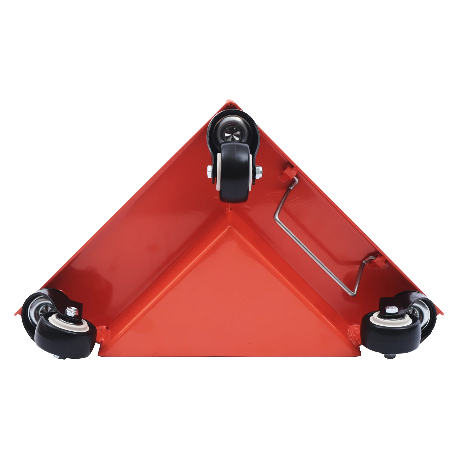 Set mit 4 robusten Möbelrollen, 3 Räder, 650 kg Lenkrollen für Möbel und Lasten – Detail 10