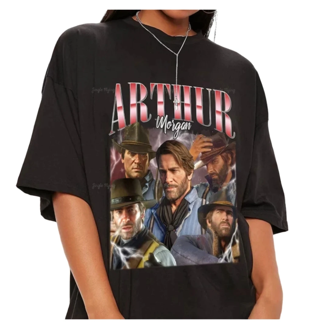 Arthur Morgan Red Dead Unisex Leggi Dead Redemption 2 Shirt Rd2 Tshirt Rdr2 Video Gamer Gaming Cowboy T-Shirt