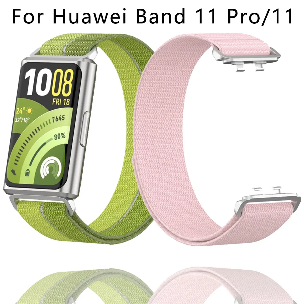 Breathable Two-Tone Nylon Braided Strap - Sport & Comfort Watchband