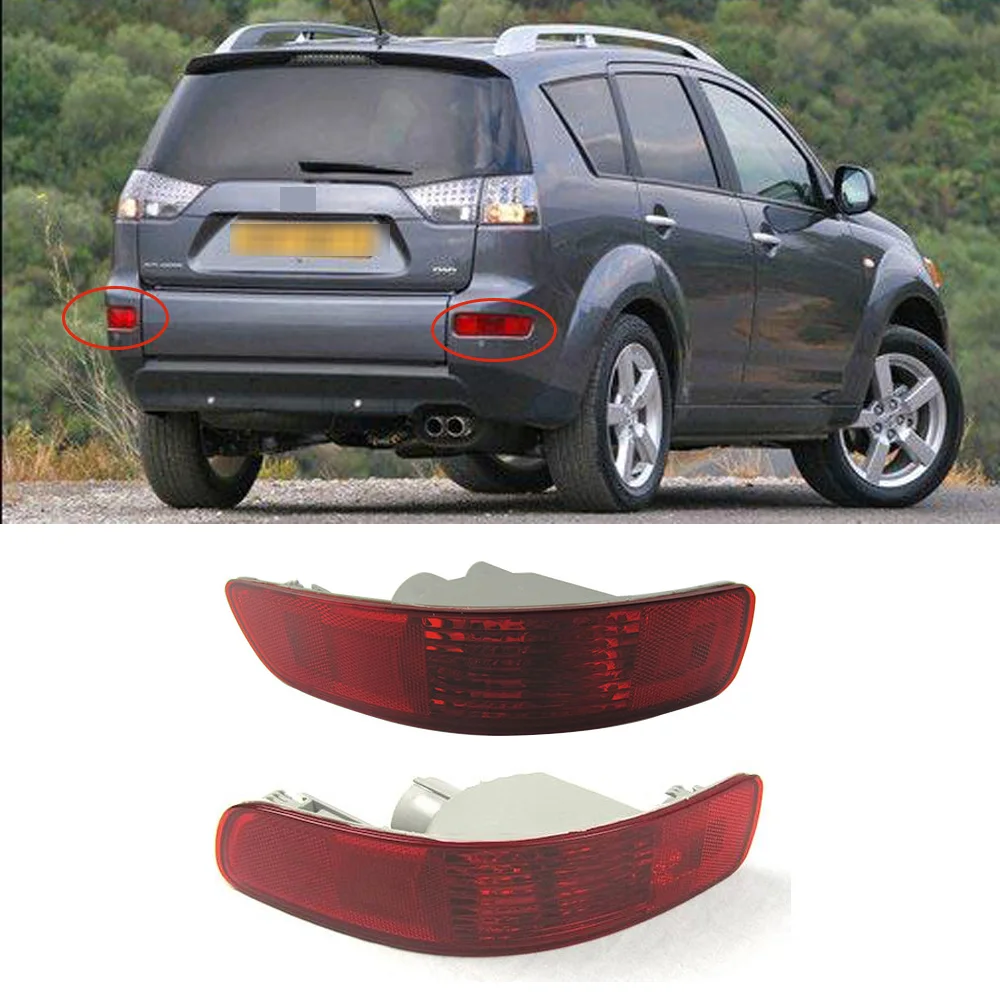Car Rear Bumper Light For Mitsubishi Outlander CW4W CW5W CW6W 20052013