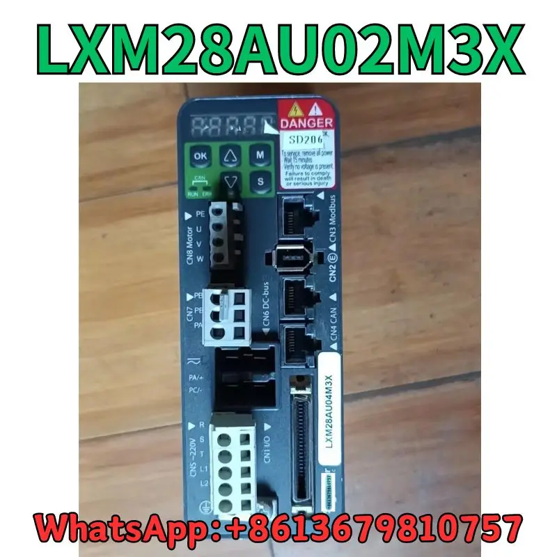 

Used Frequency converter LXM28AU02M3X test OK Fast Shipping