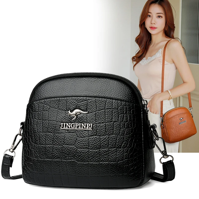 PU Leather Women's Crossbody Bags for Women Shoulder Messenger Bags Female Multifunctional Small Bag for Ladies Girl's Bag