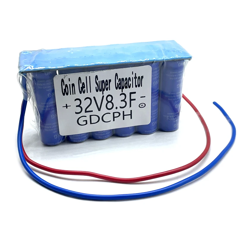 

New Sell GDCPH 32V8.3F Automotive Rectifier Super Electronic Capacitor 2.7V100F Supercapacitor Backup Power Supply Module