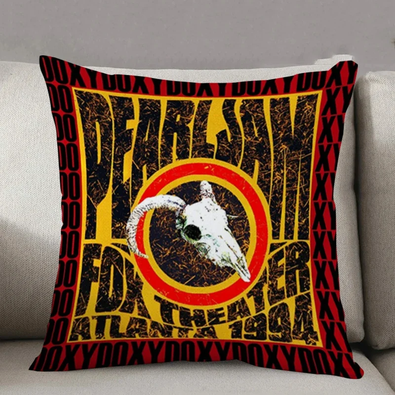 

Pearl Jam Pillowcase Pillow Cases for Bed Cushion Cover 45*45 Decorative Pillowcases 40x40 Fall Decor Lounge Chairs Pillows Sofa