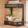 Under Sink Organizers and Storage, Adjustable 2 Tier Metal Pull out Cabinet Organizer for Bathroom, Kitchen, Pantry 5