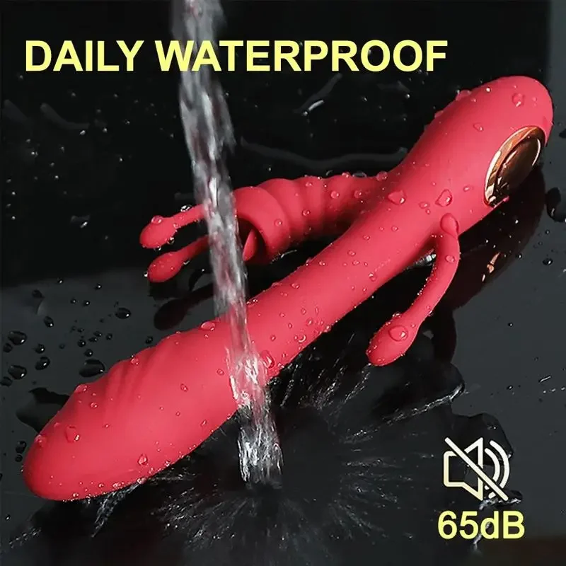 Female Sex Toys Vaginal Vibrators Clit Sucking Vibrator Anal Plug Vibrator Clitoris Vibrator Vibrator Sex Toy Dildo Sex Toys Tongue Vibrator Anal Masturbator 3 in 1 Heating Vibrator Anal Dildo Double Tongue Licking G-Spot Nipple Clitoris Stimulator Vagina Vibrator Women Sex Toys
