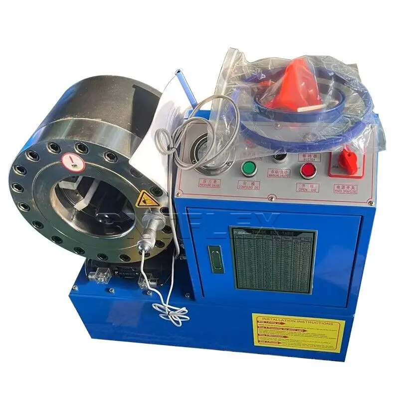 2 inch Rubber Hose Crimper High Pressure Hydraulic Crimping Machine 4
