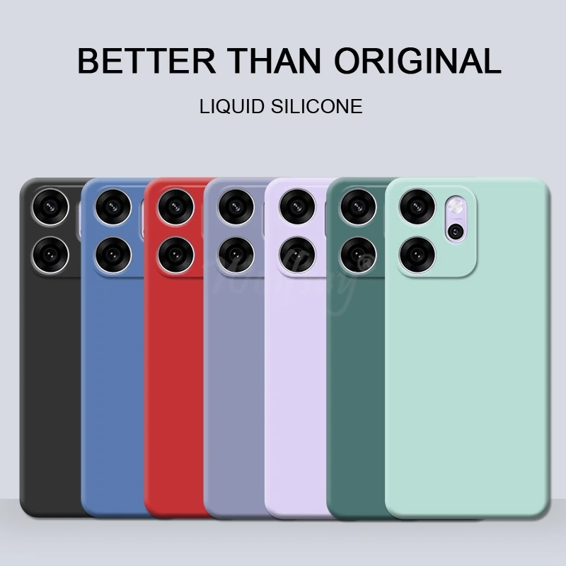 Liquid Silicone Plain Rubber TPU Phone Protector Cover