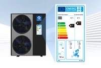 R410a Air-eau faible température DC onduleur pompes à chaleur pour le chauffage de la maison pompe à chaleur intelligente chauffe-eau avec Wifi 3