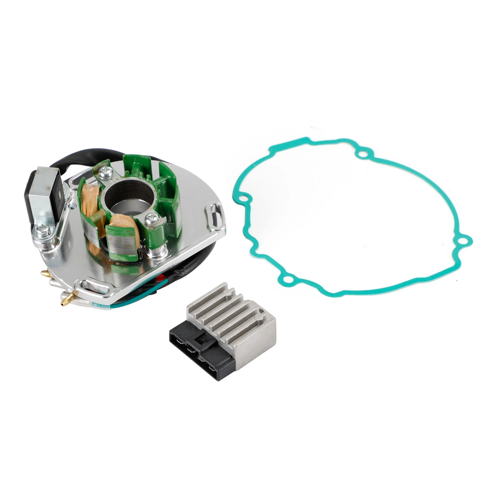 

Topteng Магнитный статор + выпрямитель напряжения + прокладка для SXS 125 SX EXC MXC 200 (2k-1) 00-04 аксессуары для мотоциклов