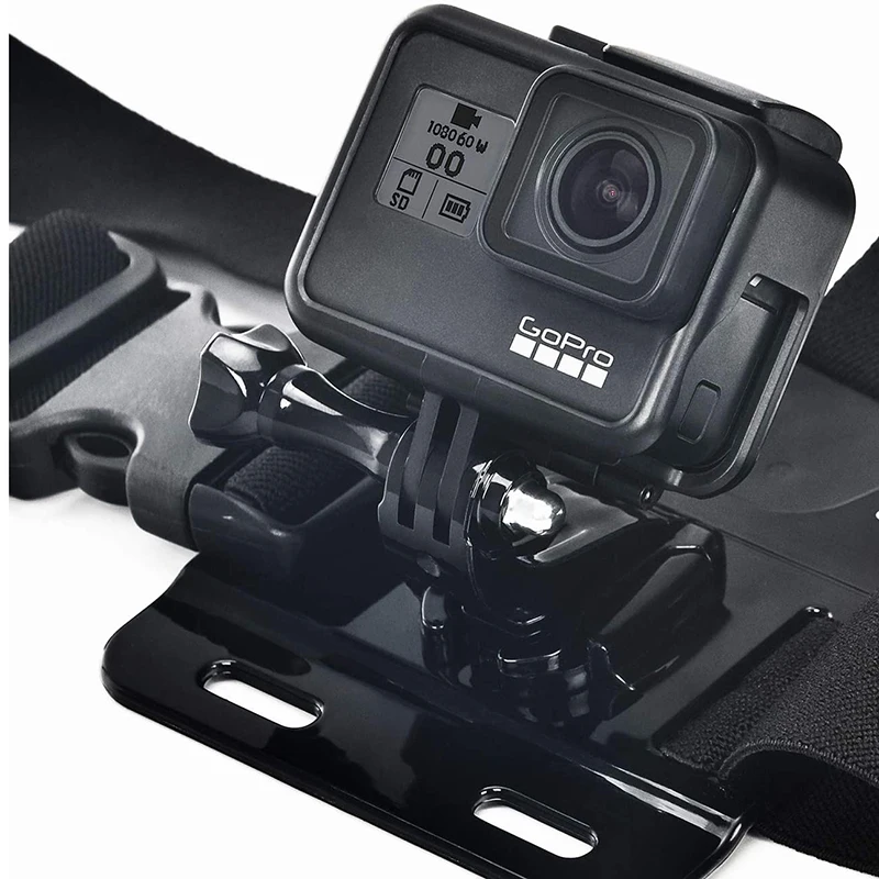 Brustgeschirrhalterung, unterstützt Action-Kamera-Kopfhalter für Dji Osmo Pocket Mini 3 Gopro Hero 13 12 11 Insta360 X4 Pov-Zubehör – Detail 8