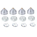 4pcs (set)  silvery