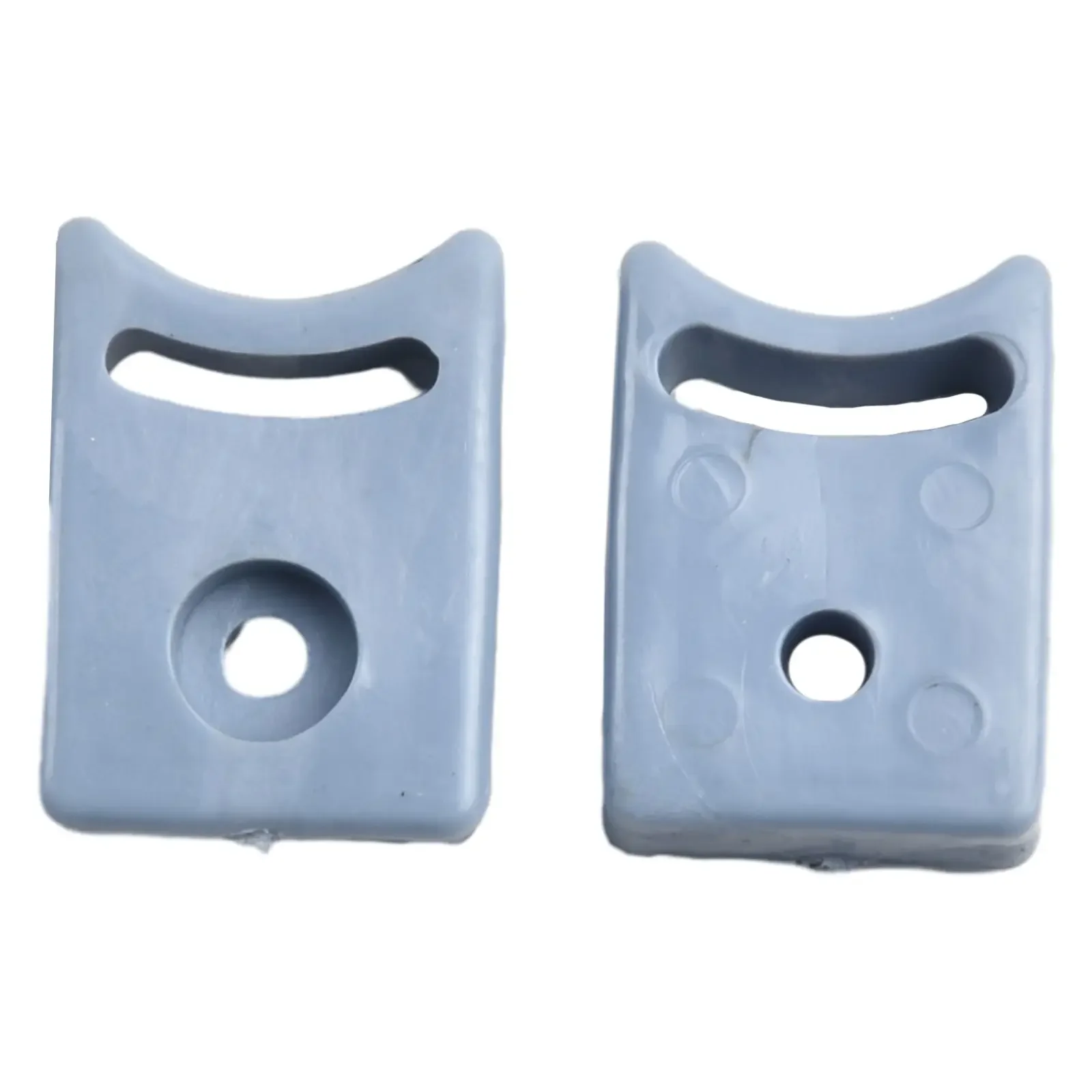Shower Room Door Stops 4pcs Shower Room Door Pulley Rubber Stops/Bumpers Top And Bottom Hardware Bathroom Fixture Accessories
