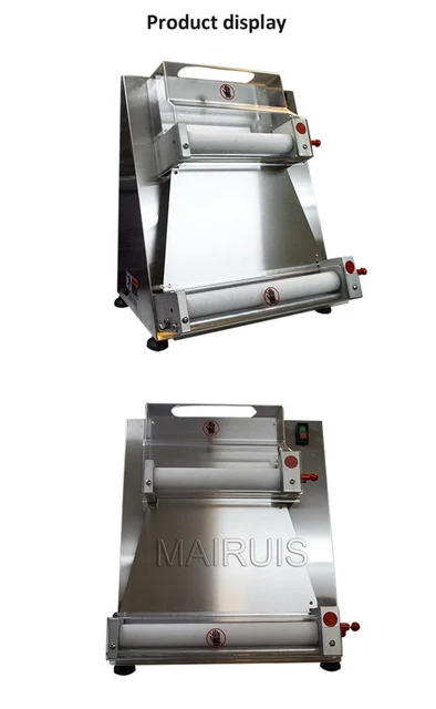 Pizza Maker Dough Machine Commercial Dough Roller Sheeter Machine Bakery  Pizza shaper Pasta Noodle Pizza Bread Equipment 370w - AliExpress