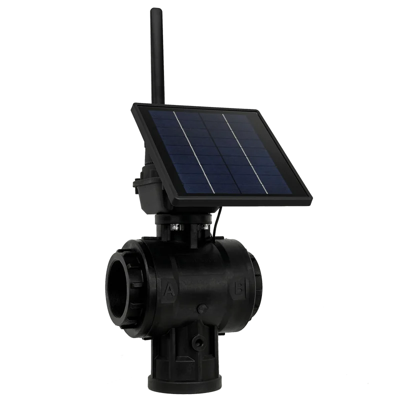 독특한 태양광 GSM/LoRa LoRaWAN 지원 T형 또는 L형 모터 구동 3..