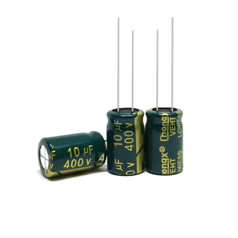 

High Frequency Low Resistance Electrolytic Capacitor 10UF/400V 10*16mm 400V10UF