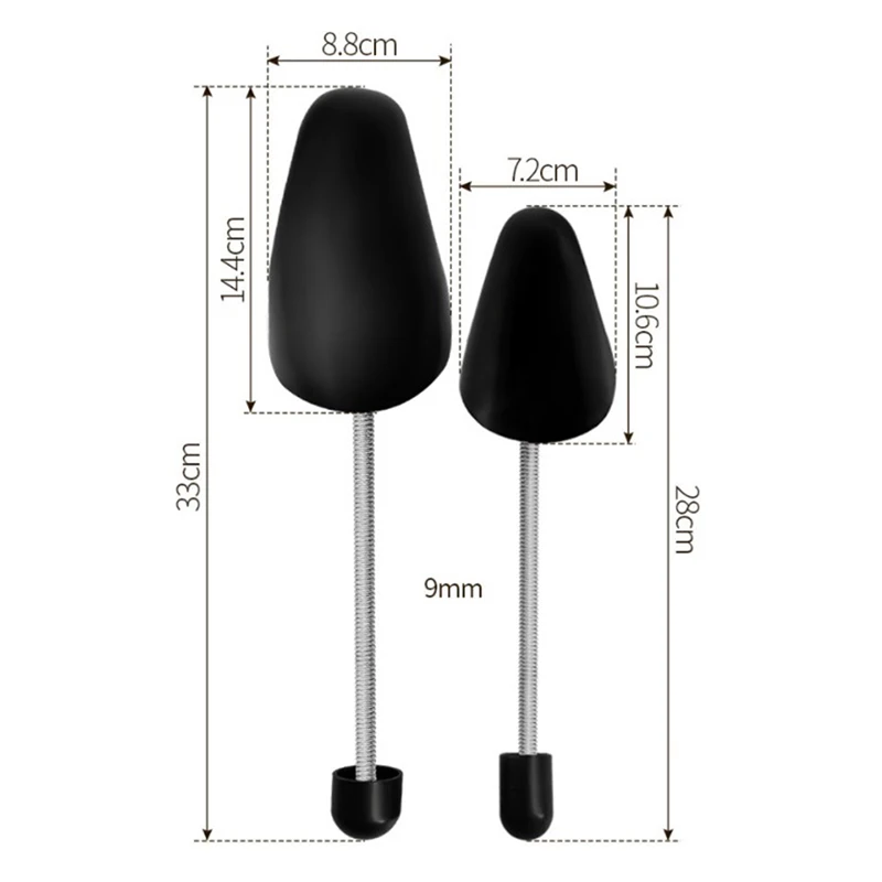 1pair Adjustable Portable Shapers Practical Holder Keepers Shoe Trees Fixed Support Expander Spring Stretcher Durable Boot images - 6