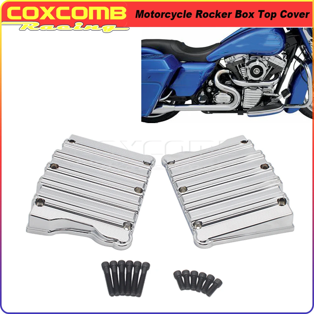 

Верхняя крышка мотоциклетной коробки с черным рокером для Harley Twin Cam Dyna Street Bob Springer Softail FLST FXSTI FXD FXDX FLD 1999-2017