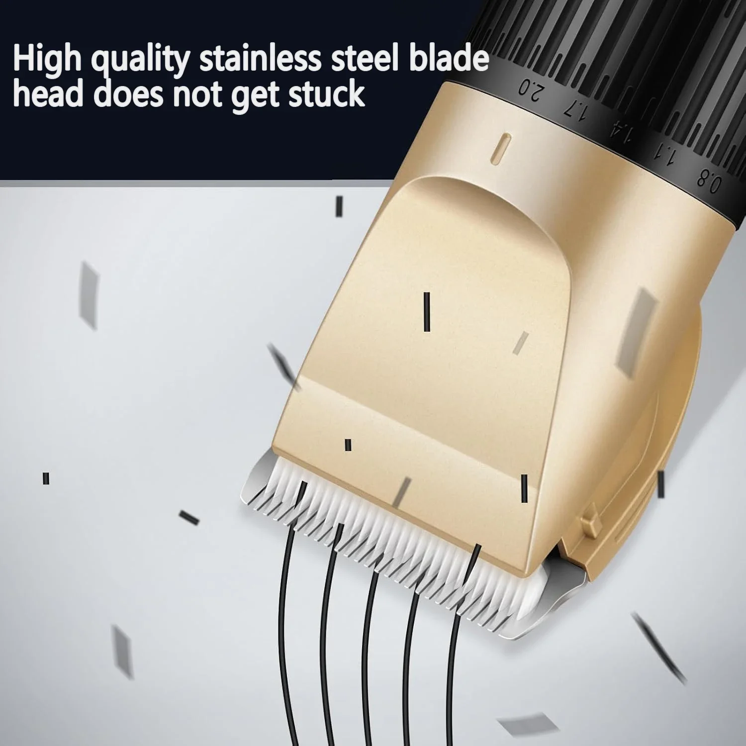 Hair Clipper Home Electric Set Low Noise and Long Battery Life USB Rechargeable Shaver and Cutting Tool