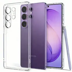 Ultra Thin Transparent Silicone TPU Phone Case - Clear Soft Protective Cover - Galaxy S23 Ultra