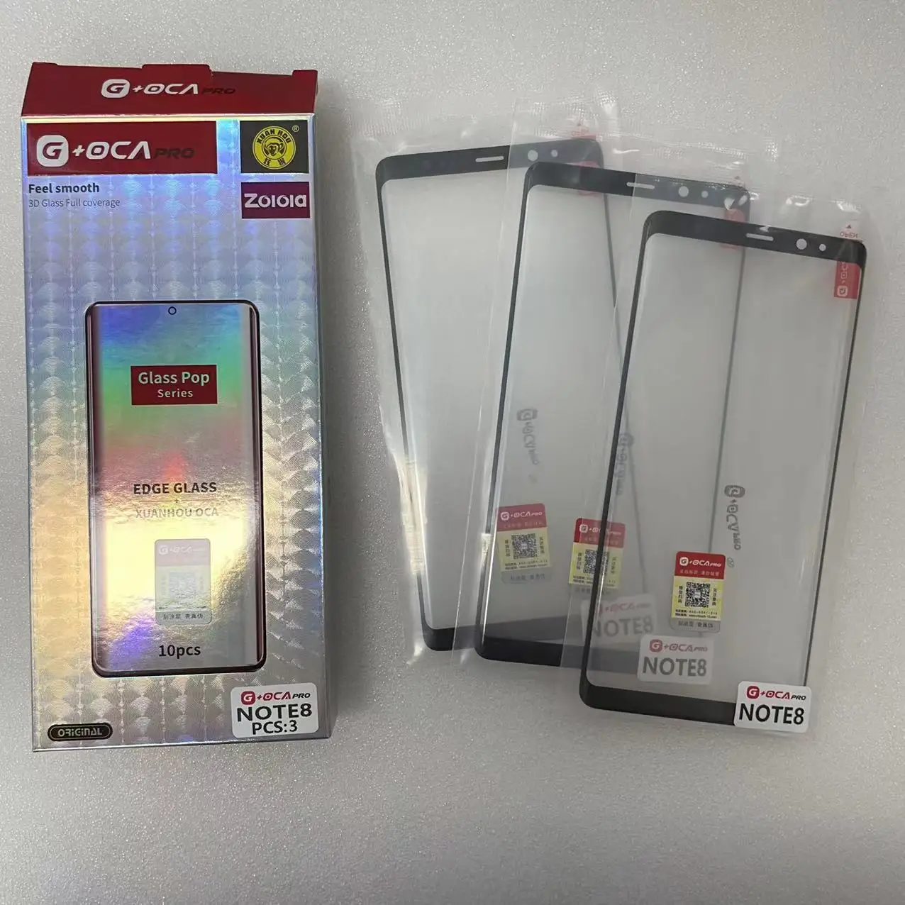 SWARK Front Screen Glass Outer Panel Lens Replacement OCA Compatible...