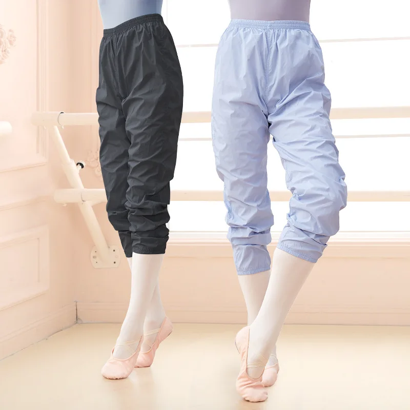 Ballet Dance Pants Warm Up Pant Training Pants Loose Gymnastics Outdoor Dancing Pant Pre Heating Pants Strap Training for Adult ballet leotards for women gymnastics dancewear practice clothes dancing outfit breathable gym adult dance basic training suit