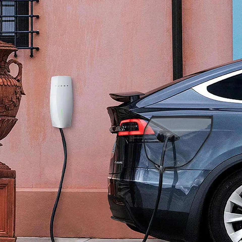 Protection Chargeur Voiture Housse De Protection Magnétique Pour Prise De Charge Voiture Électrique - Étanche Et Anti-UV Housse Magnétique