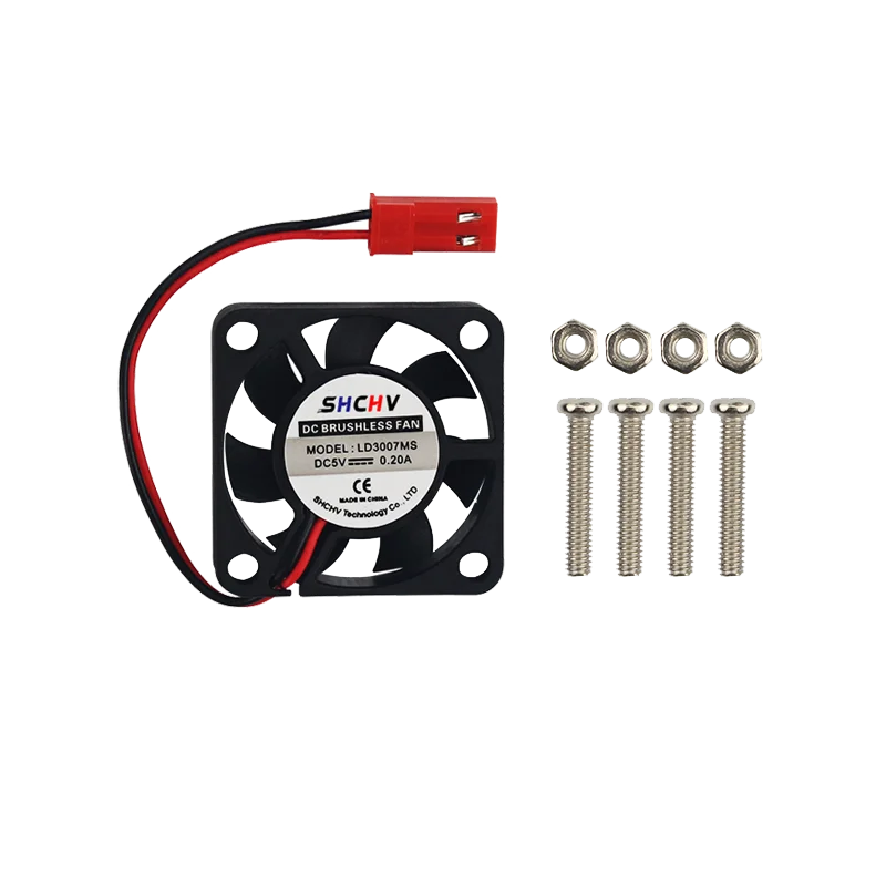 Chipset Raspberry Pi Cooler 5V Cooling Fan CPU Radiator 30x30 mm For Raspberry Pi Orange Pi
