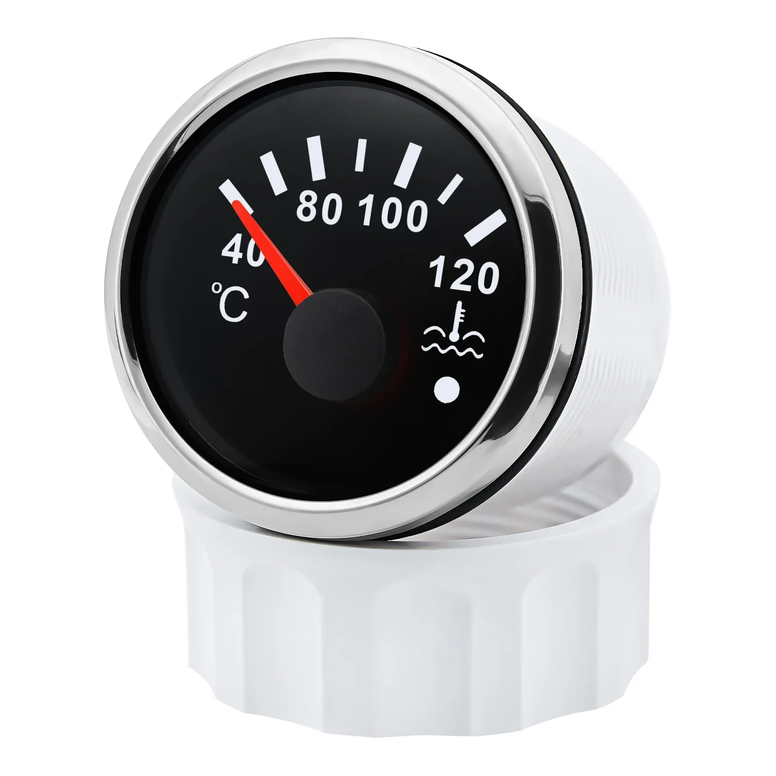 52MM Boat Car Water Temperature Gauge With Coolant Temperature Sensors 1/8NPT 14
