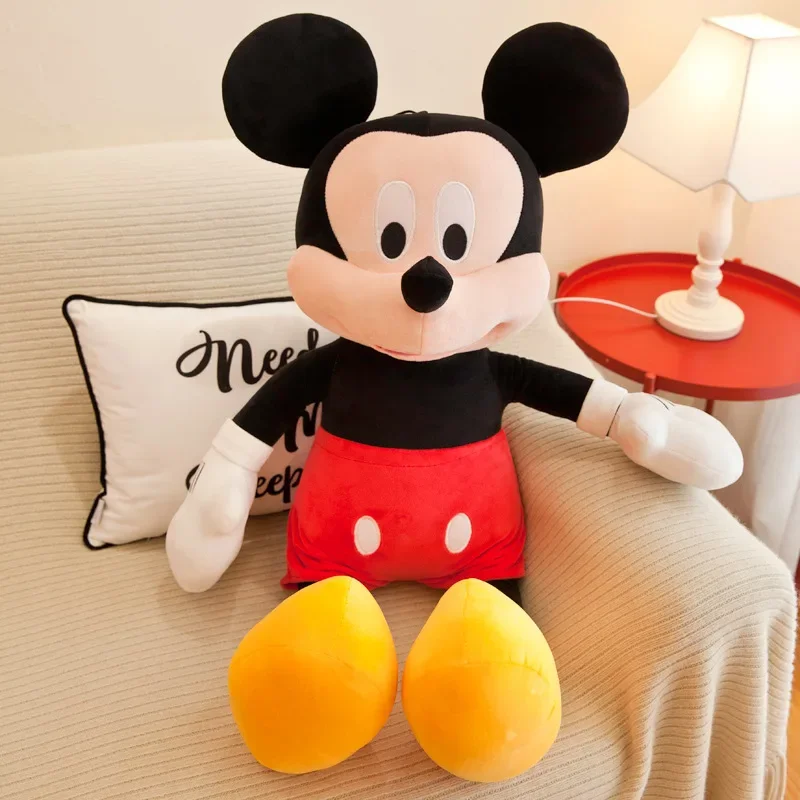 MINISO Disney Mickey Mouse Plush Toys Kawaii Anime Mickey Minnie Stuffed Plush Models Decoration Dolls for Kids Birthday Gift 5