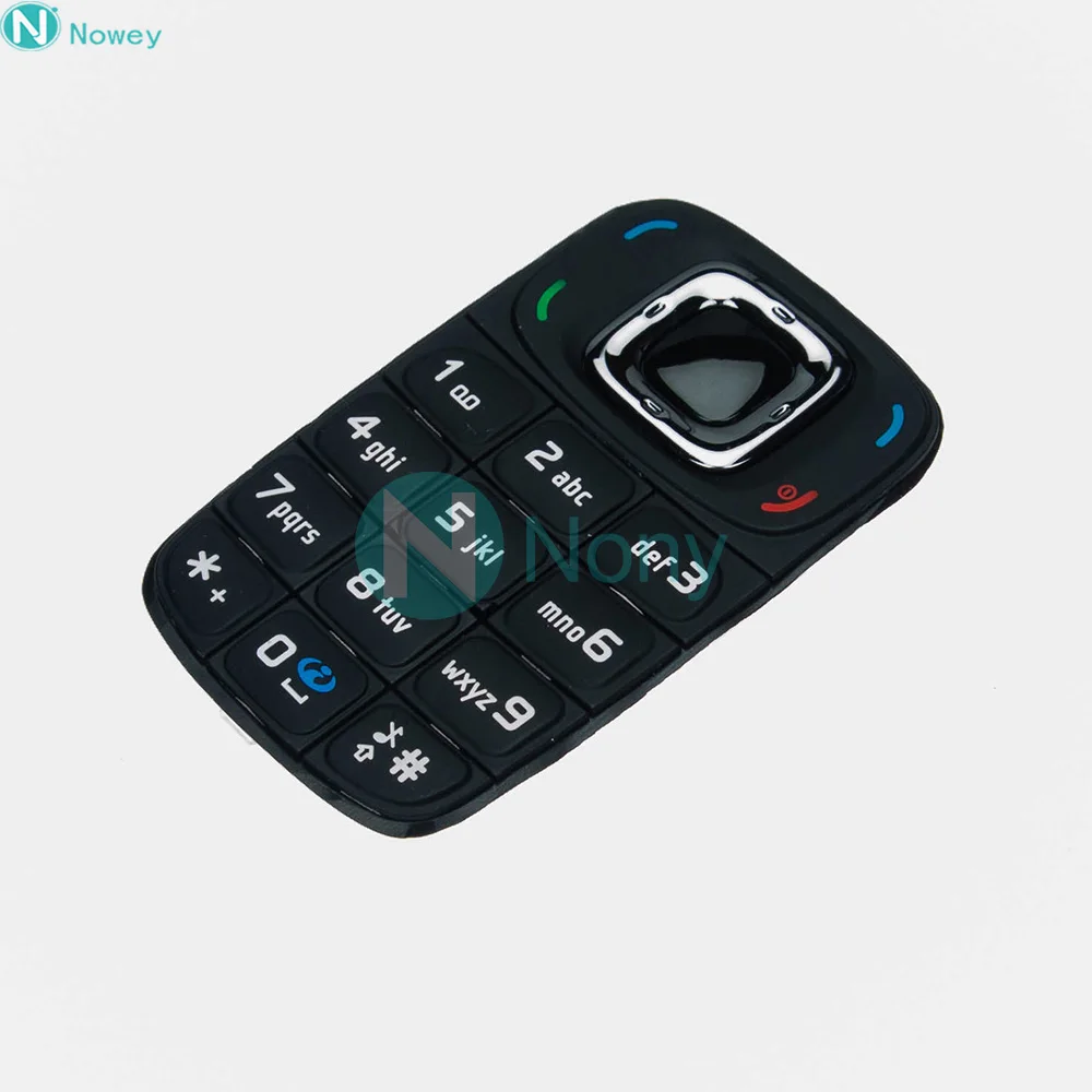 Nowey 6085 커버 키보드 Nokia 6085 전화 영어 러시아어 키패드 교체 하우징 부품
