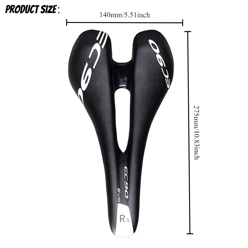 EC90 Bicycle Saddle Men Gel Comfort Bikes Cushion Ultra Light
