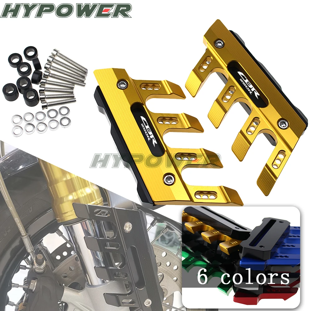 

Motorcycle Front Fender Side Protection Guard Mudguard Sliders For HONDA CBR250R CBR250RR CBR 250R Accessories universal
