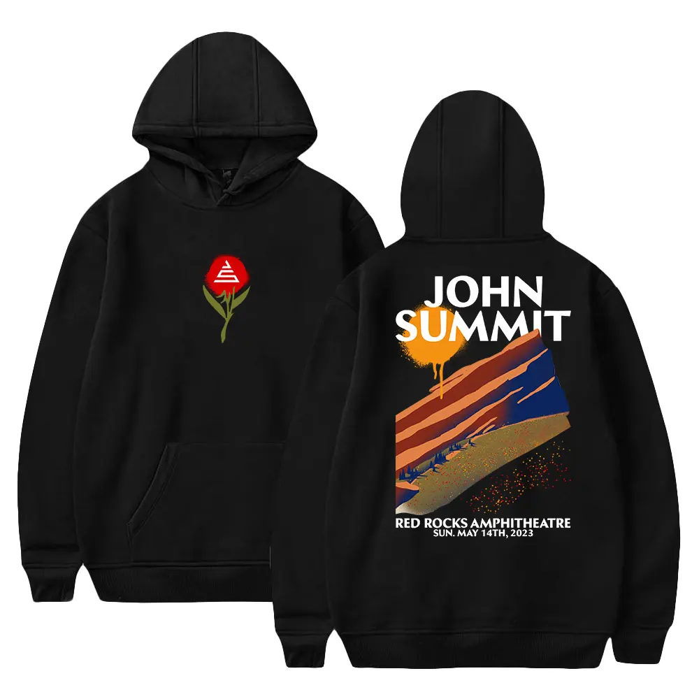 

John Summit Hoodies 2023 Tour Merch Print Sweatshirts Unisex Fashion Funny Casual Streetwear