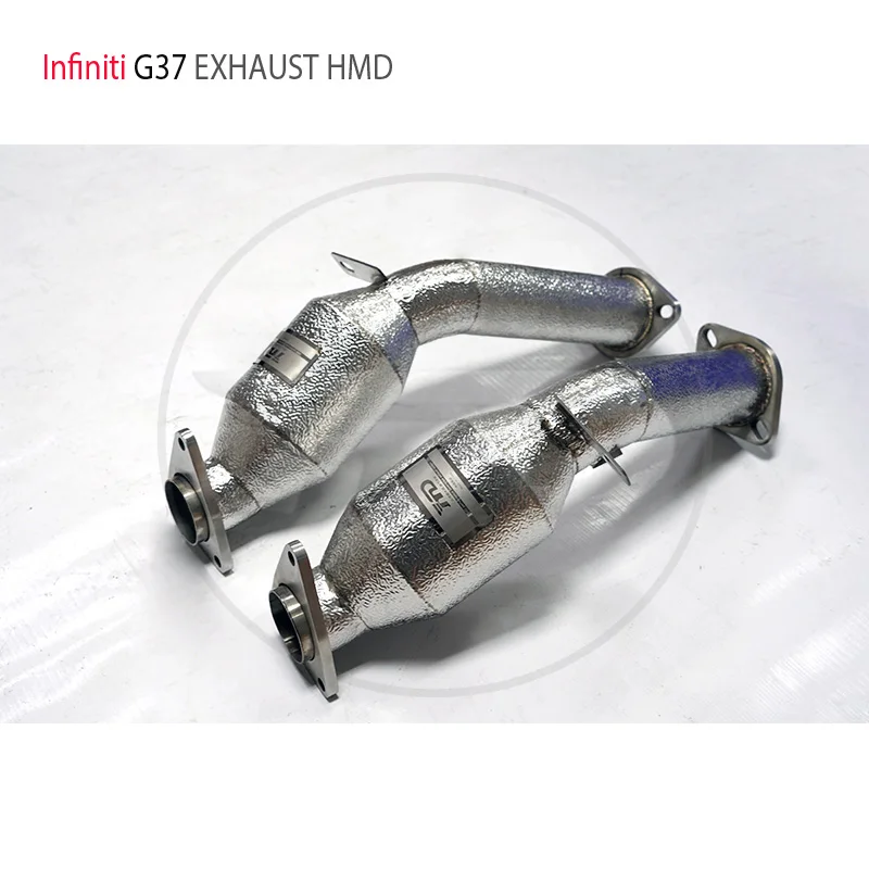 

HMD Exhaust Downpipe for Infiniti G37 Car Accessories With Catalytic Converter Manifold Catless Header