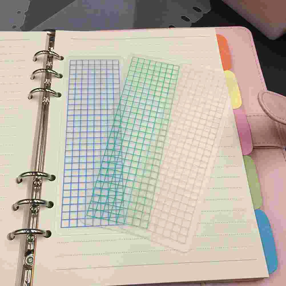 

40 Pcs Decor Tape Dispenser Washi Sub-packing Boards Dispensers Thick Paper Plastic Cards Storage Office