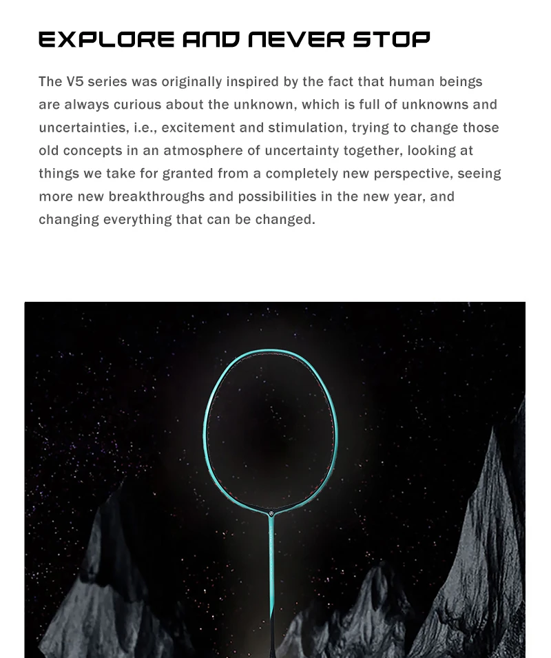 Description Picture 4 of itemALP V5-2.0 upgraded version 4U full carbon fiber professional badminton racket mid-to-high-level racket badminton racket club