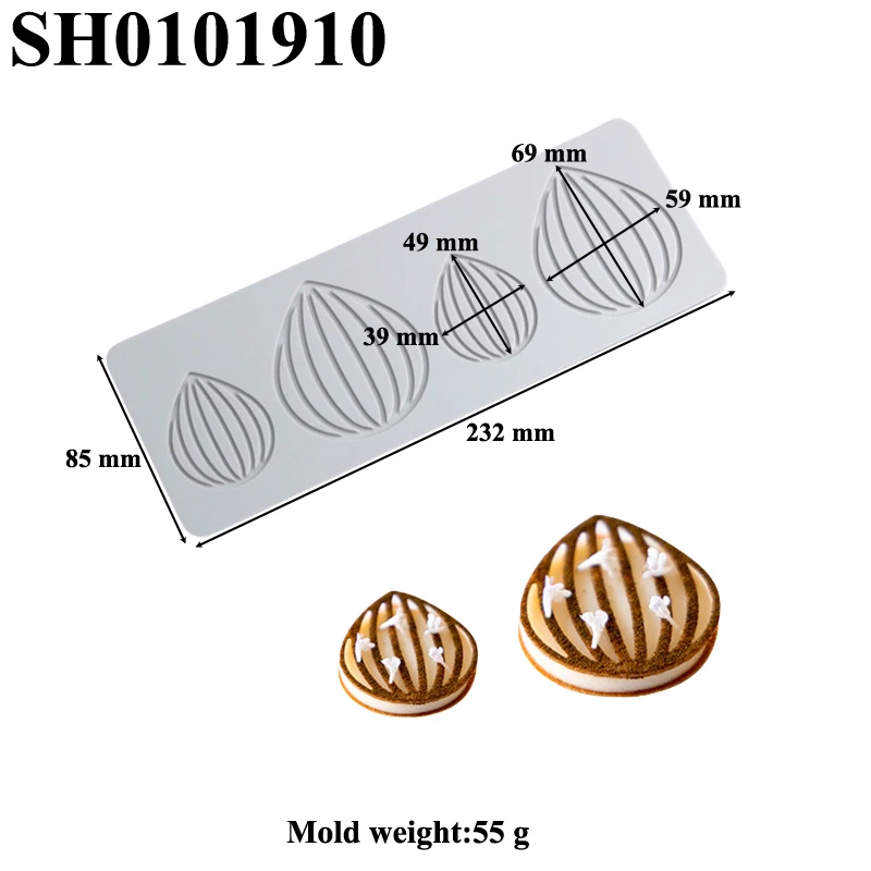 Silicone Lace Mat Butterfly and Leaf Pattern, Sugarcraft Cake Decorating Mold Pad, Flex... - SKU CDM02115 - UGI Packaging